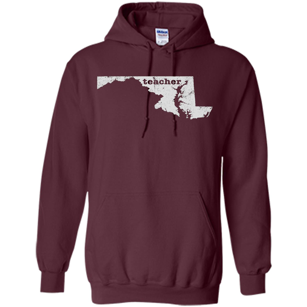 Maryland Teacher Home Style T-Shirt Maroon