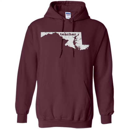 Maryland Teacher Home Style T-Shirt Maroon