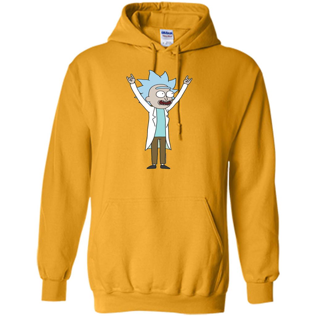 Movie Lover. Tiny Rick T-shirt Gold