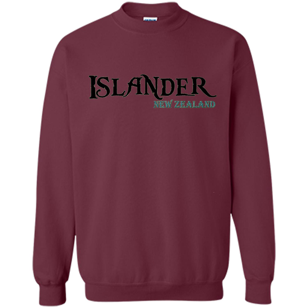 Islander New Zealand T-shirt Maroon