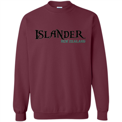 Islander New Zealand T-shirt Maroon