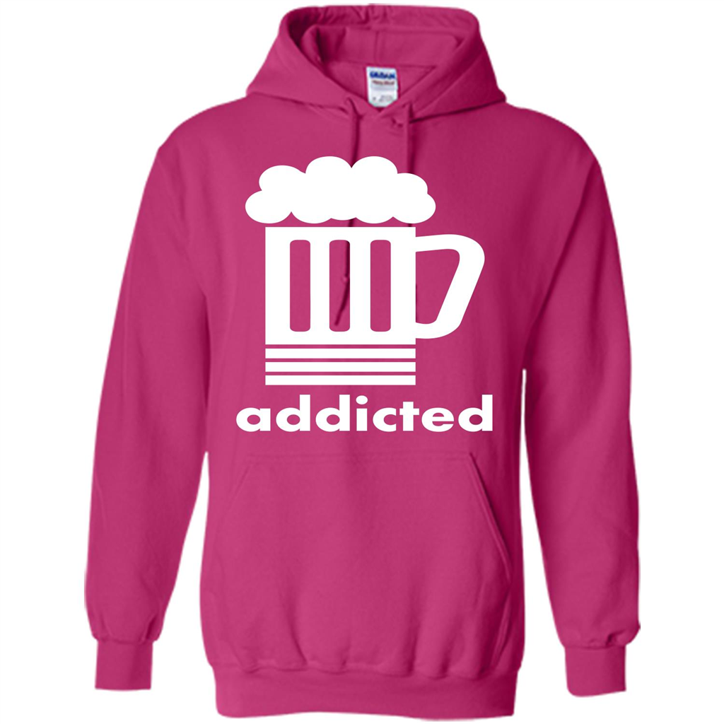 Beer T-shirt Addicted To Beer Heliconia