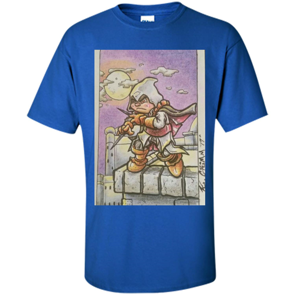 Assassin - Walk Under A Full Moon's Light T-Shirt Royal