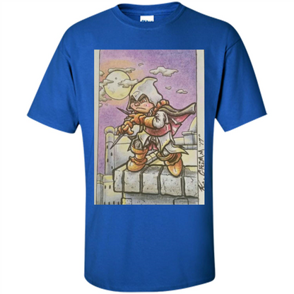 Assassin - Walk Under A Full Moon's Light T-Shirt Royal