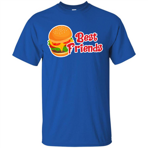 Hamburger T-shirt Best Friends T-shirt