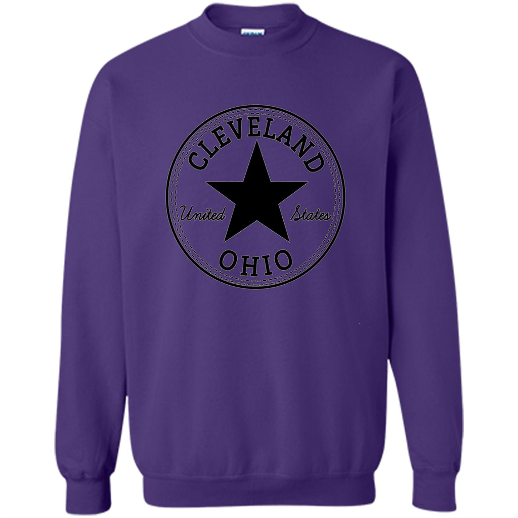 Cleveland Ohio T-shirt United States T-shirt Orange