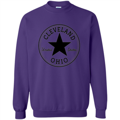 Cleveland Ohio T-shirt United States T-shirt Orange