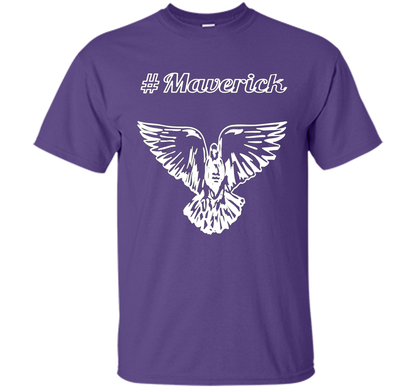 Vibrant T-Shirt Be A Maverick T-shirt Purple
