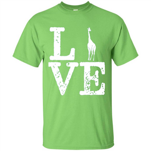 I Love Giraffe T-Shirt