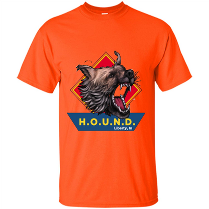 H.O.U.N.D Liberty, In T-shirt Orange