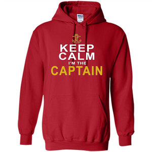 Boat Captain T-Shirt Keep Calm Im The Captain