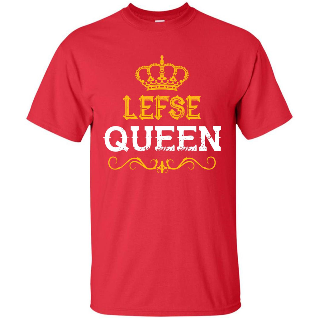 Norsland T-shirt Lefse Queen T-shirt Red
