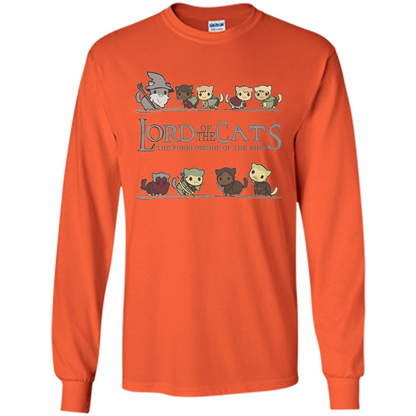 Lord Of Cats Funny T-shirt For Cat Lovers T-shirt