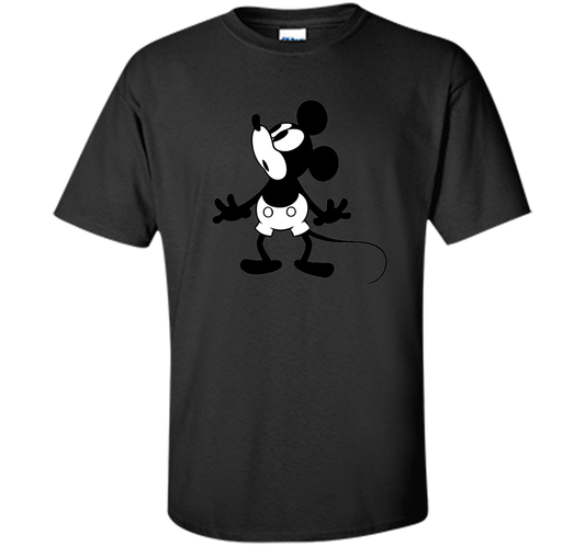 Disney Classic Mickey Mouse Graphic T-Shirt shirt Black