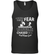 If You Dont Think Fear Can Control You Then You've Never Been Chased By A Mad Mama GoatCanvas Unisex Ringspun Tank