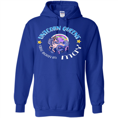 May Unicorn T-shirt Unicorn Queens Are Born May Royal