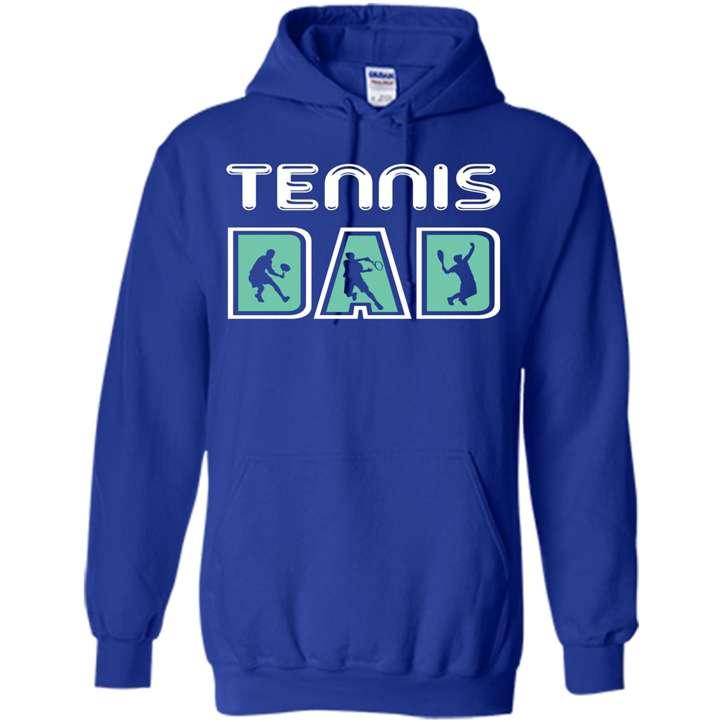 Tennis Lover T-shirt Tennis Dad Royal