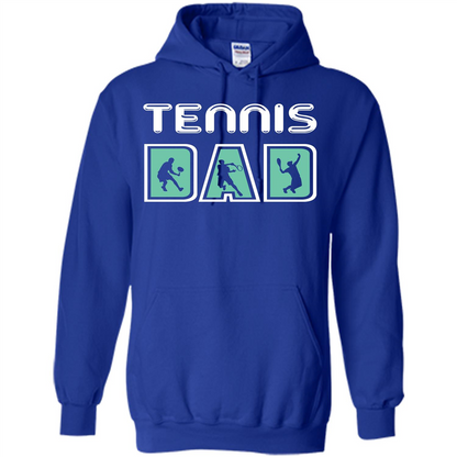 Tennis Lover T-shirt Tennis Dad Royal