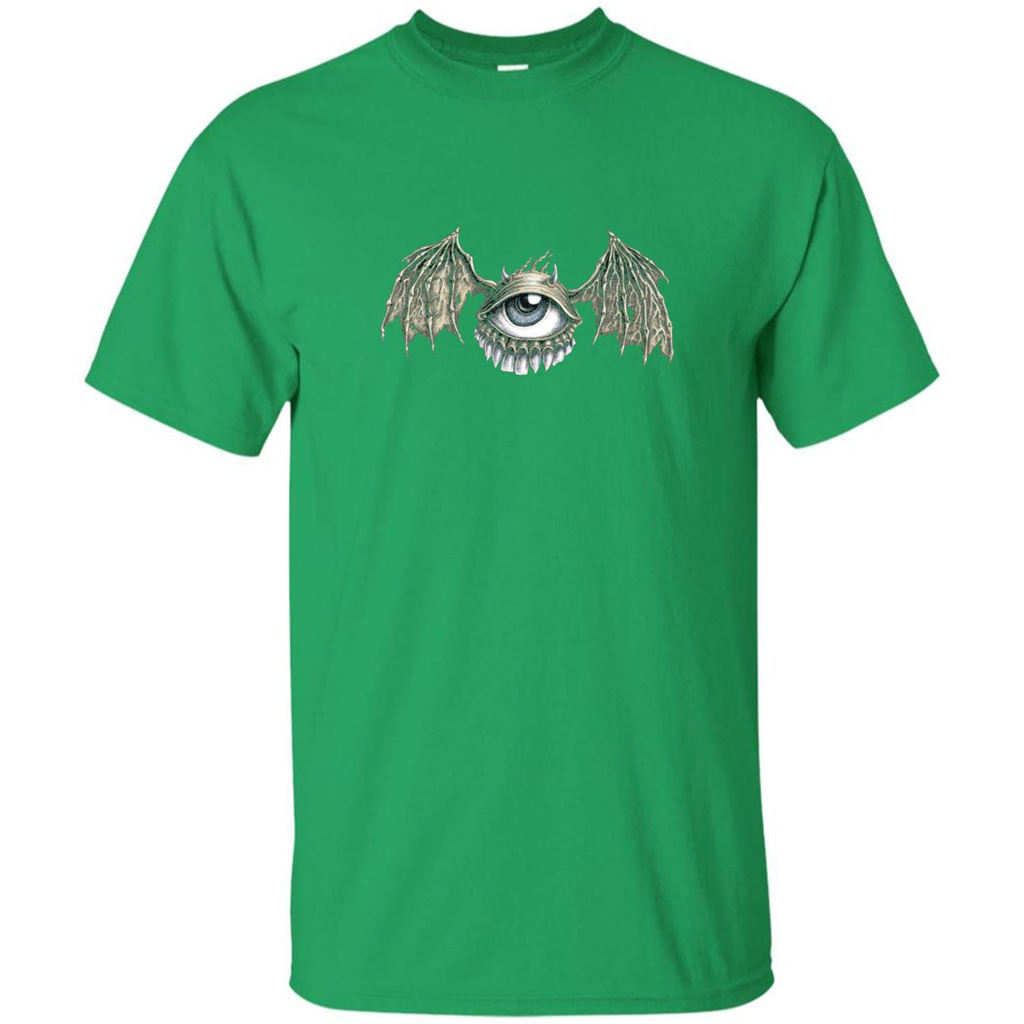 Eyebat T-shirt Scary Halloween Tshirt Irish Green