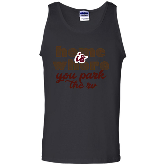 Home Is Where You Park The Rv T-shirt Black