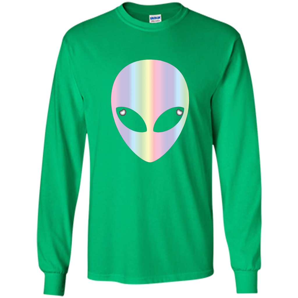 Alien Head T-shirt Irish Green