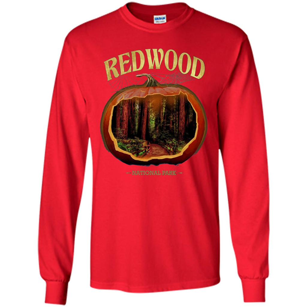 Redwood National Park T-Shirt Halloween Pumpkin