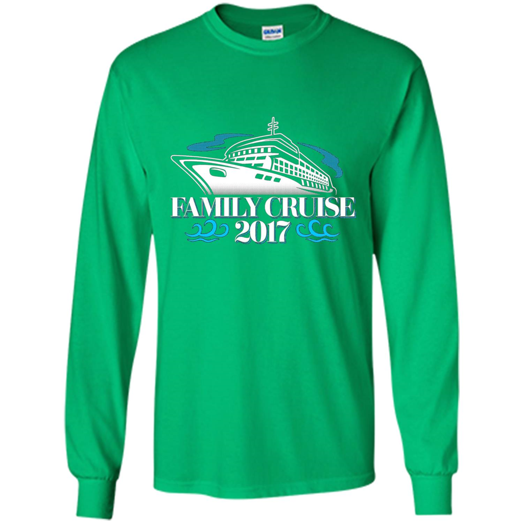 Family Cruise 2017 Vacation T-shirt Irish Green