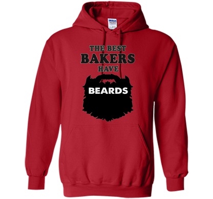 Baker T-shirt The Best Bakers Have Beards T-shirt Red