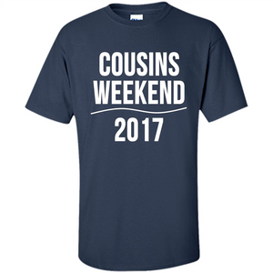 Family T-shirt Cousins Weekend 2017