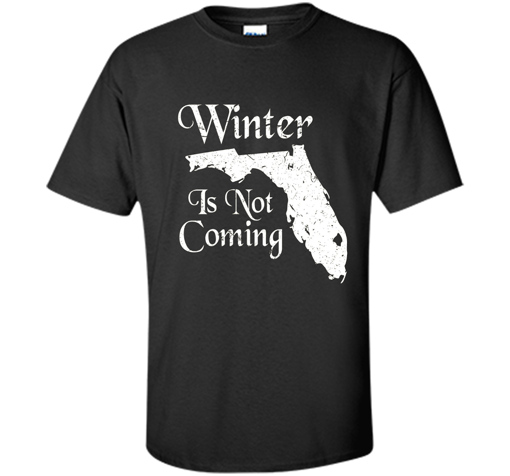 Florida T-shirt Winter Is Not Coming Black