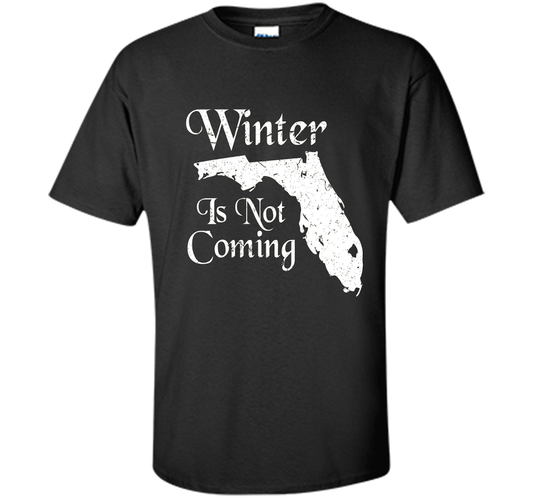 Florida T-shirt Winter Is Not Coming Black