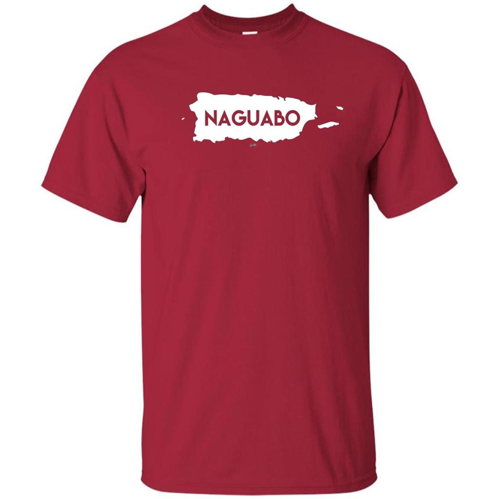 Naguabo Boricua Puerto Rican Jibaro Pride T-shirt Cardinal