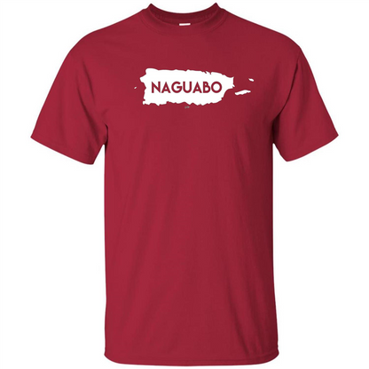 Naguabo Boricua Puerto Rican Jibaro Pride T-shirt Cardinal