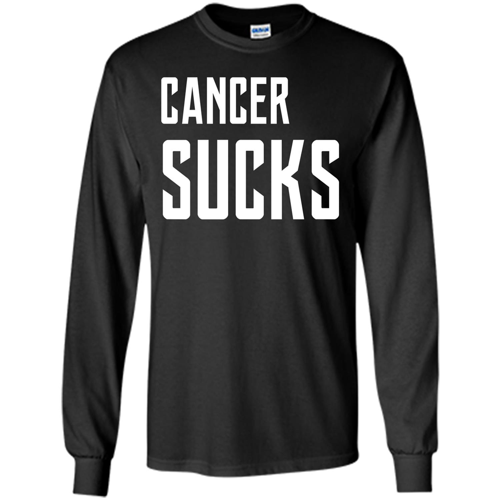 Cancer Sucks T-shirt Black
