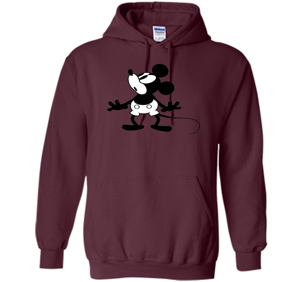 Disney Classic Mickey Mouse Graphic T-Shirt shirt Maroon