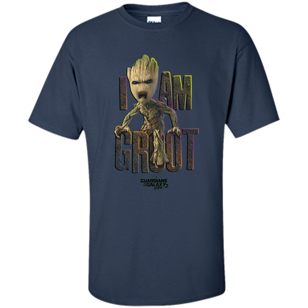 I AM GROOT T-Shirt Navy