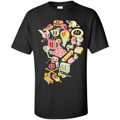 Day Of The Dead T-shirt Black
