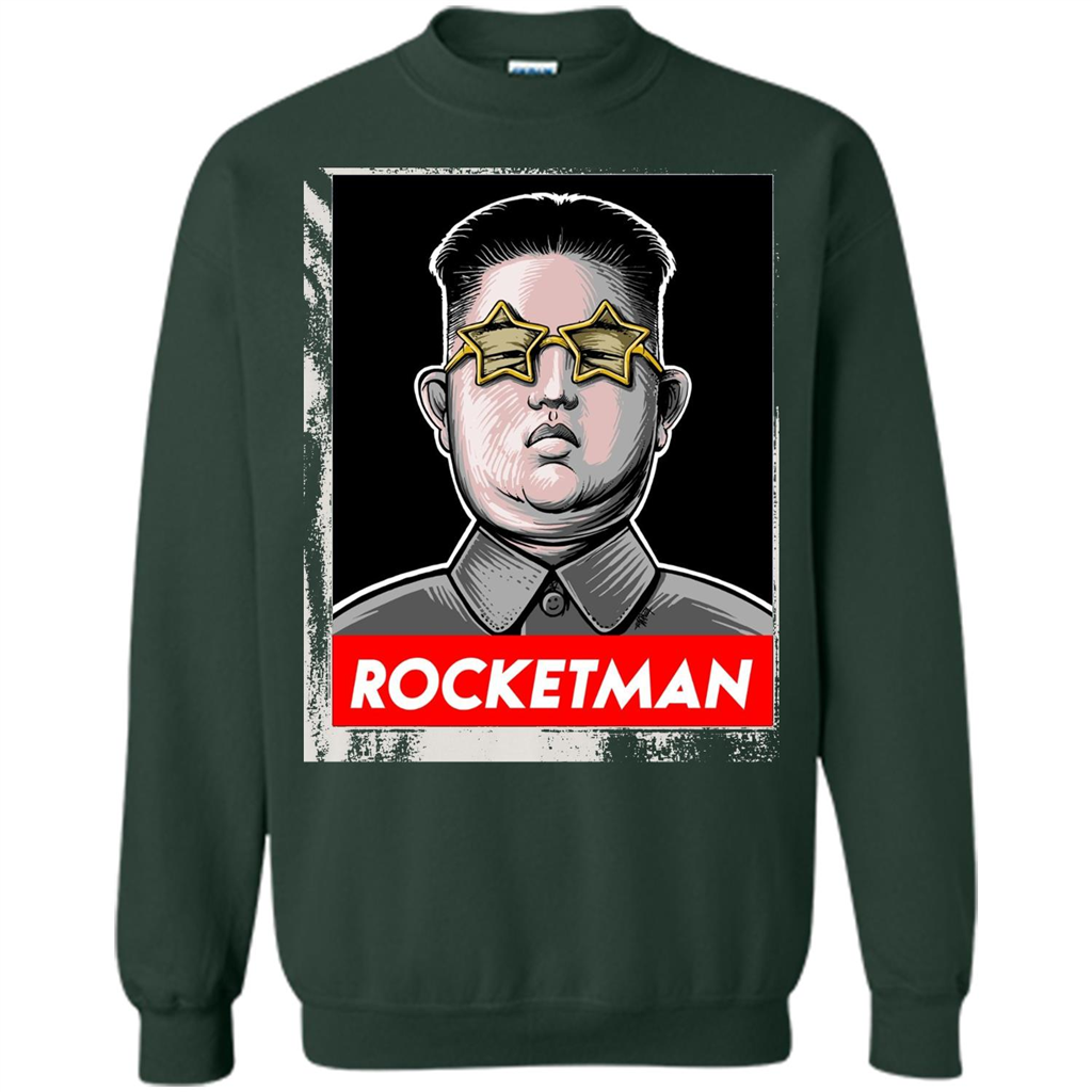 Trump Rocket Man Kim Jong Un North Korea T-shirt