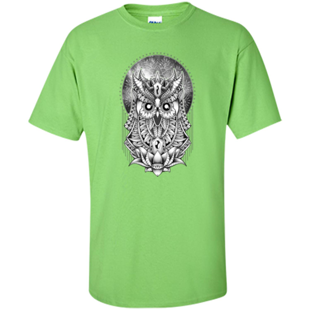 Venus Owl T-shirt Planet Lime