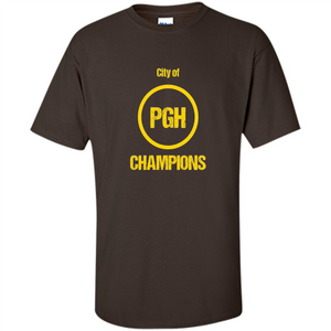 Pittsburgh PGH City Of Champions T-shirt