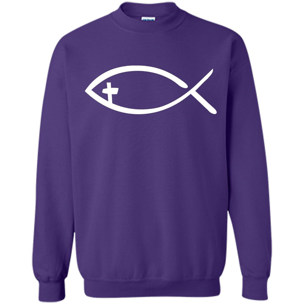 Christian T-shirt Jesus fish T-shirt