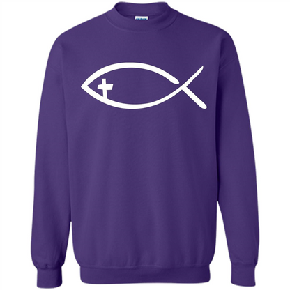 Christian T-shirt Jesus fish T-shirt