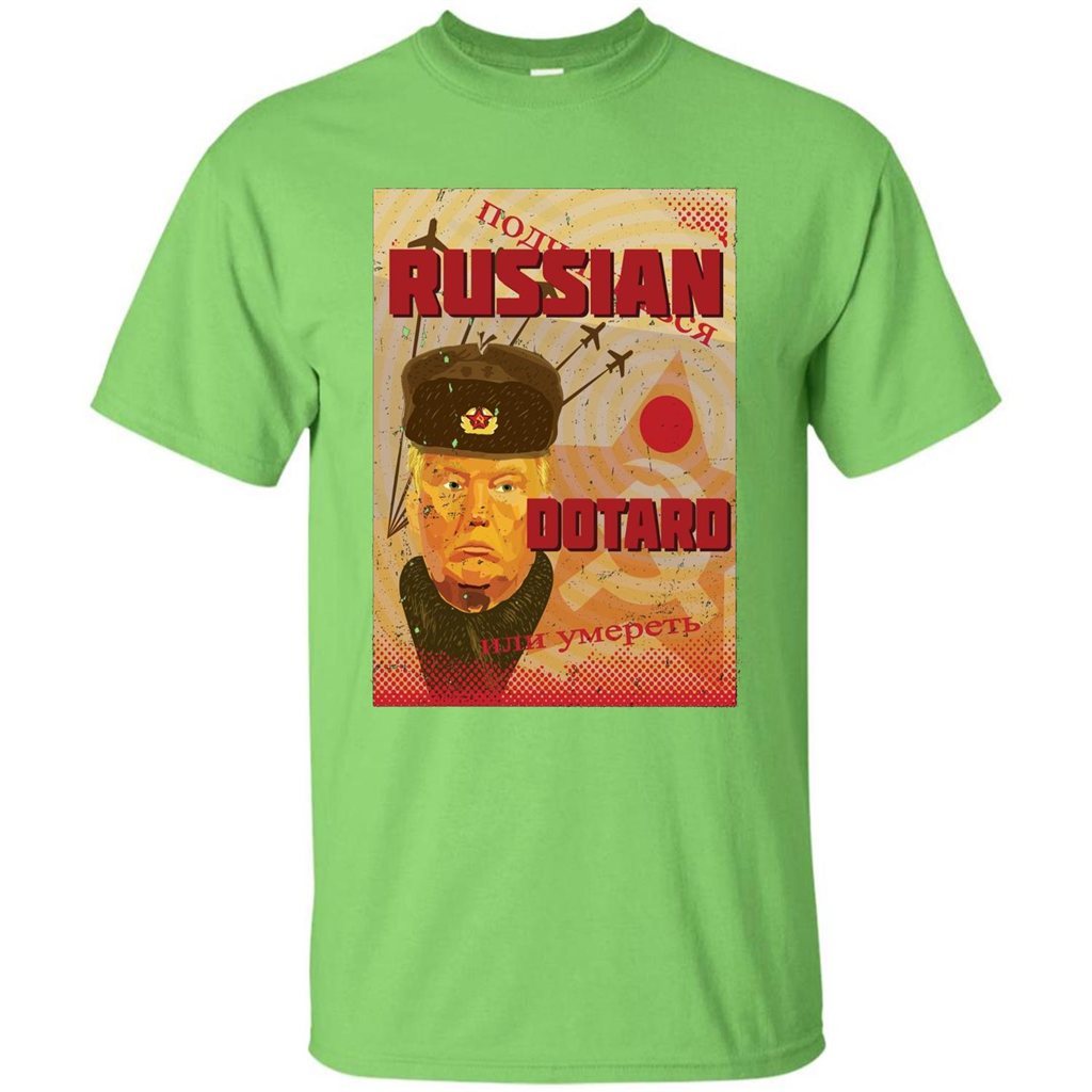 Funny President T-shirt Russian Dotard T-Shirt Lime
