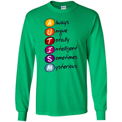 Autism Awareness Definition T-shirt Irish Green