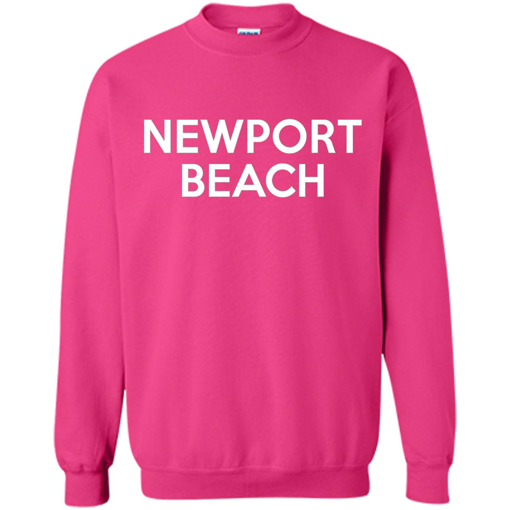 Newport Beach - California T-shirt Heliconia