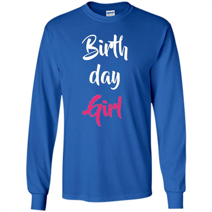 Birthday Girl T-shirt Pink Party Birthday T-shirt