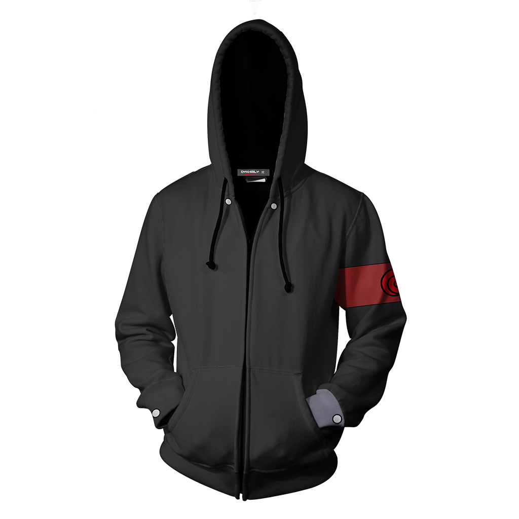 The Last Movie Naruto Cosplay Zip Up Hoodie Jacket