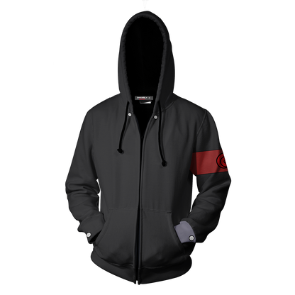 The Last Movie Naruto Cosplay Zip Up Hoodie Jacket