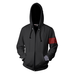 The Last Movie Naruto Cosplay Zip Up Hoodie Jacket