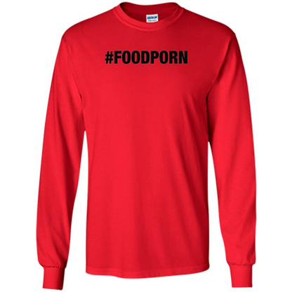 Foodporn T-shirt Red